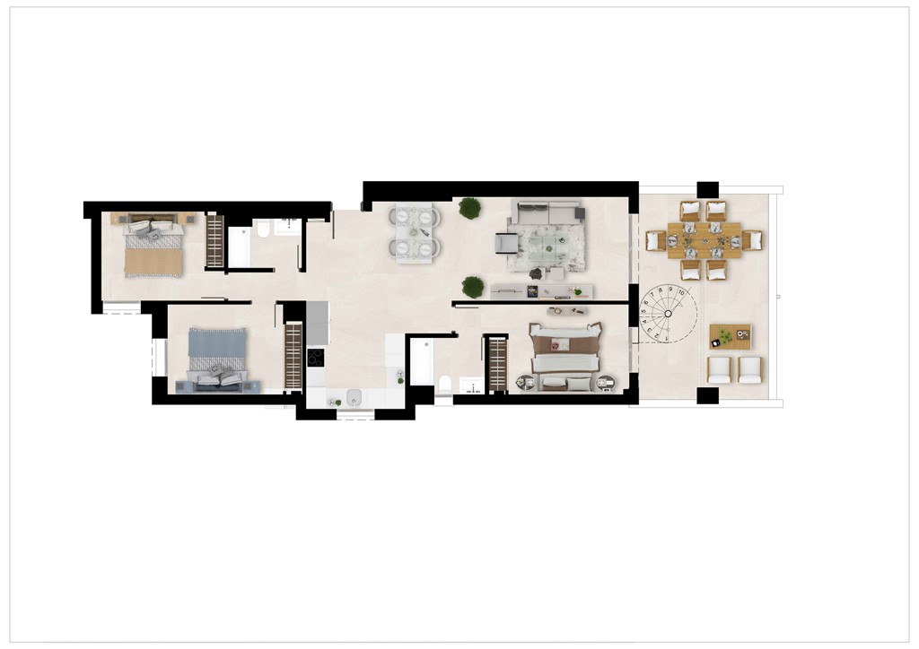 mediumsize floorplan